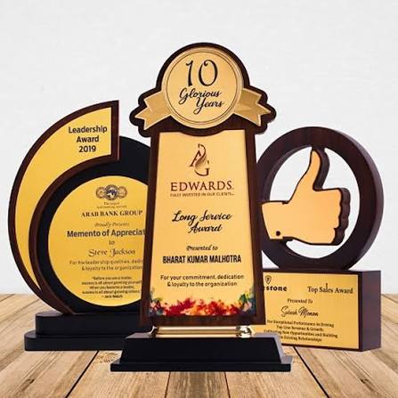 Trophy and Medal